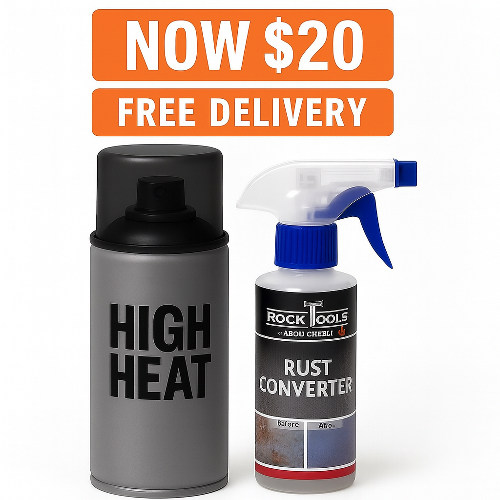 '-  High Heat + Rust Converter -  Abouche3le