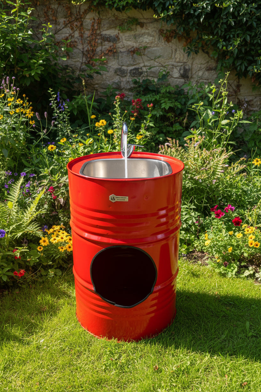 Barrel Sink | Luxury Outdoor Kitchen & Grilling | Abou Che3le Lebanon