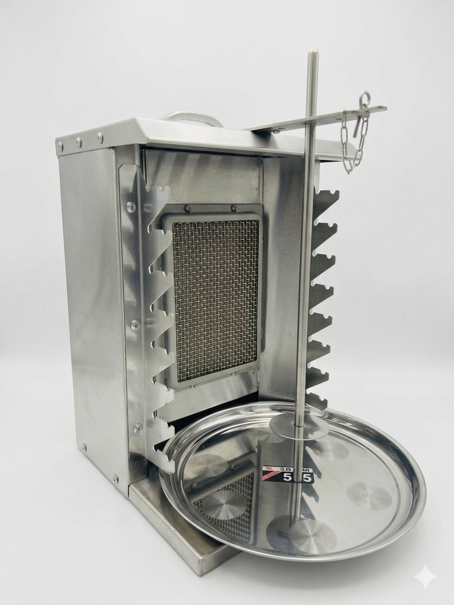 Stainless Steel Shawarma Machine – Vertical Grill