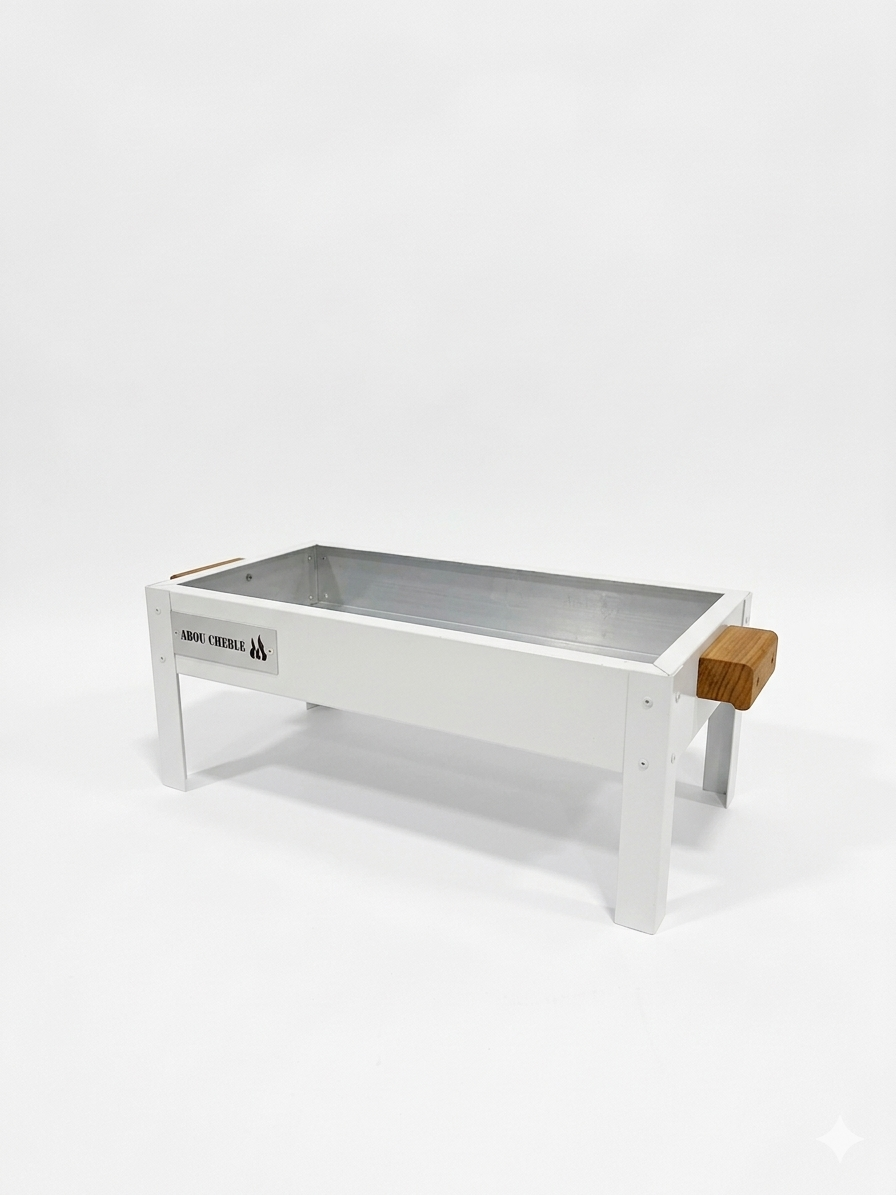 '-  Low Aluminum Charcoal Grill -  Abouche3le