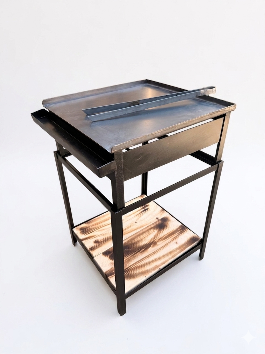 '-  Stainless Steel Gas Grill -  Abouche3le