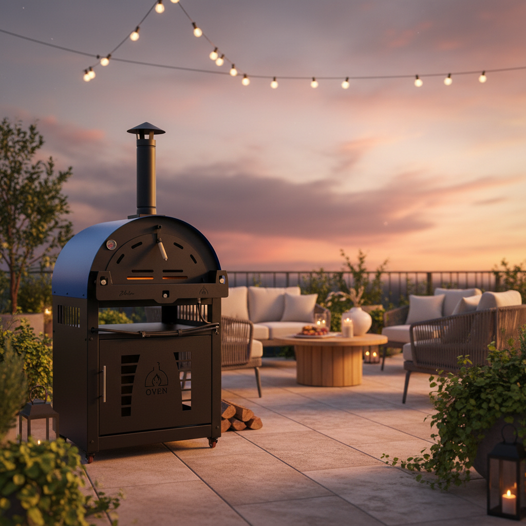 '-  ZAHALAN STONE PIZZA OVEN -  Abouche3le