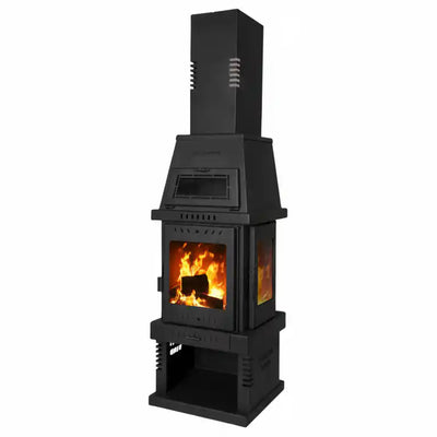 Volcano 40 – Triple Glass Wood Stove | Premium Wood Stove & Heating | Abou Che3le Lebanon