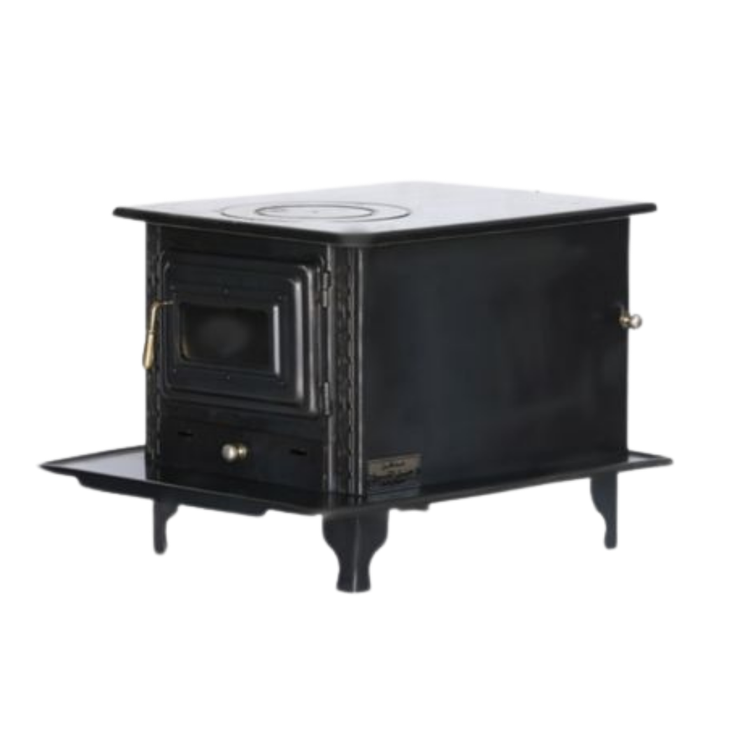 Large Wood Stove – Glass Front Model (Premium Design)