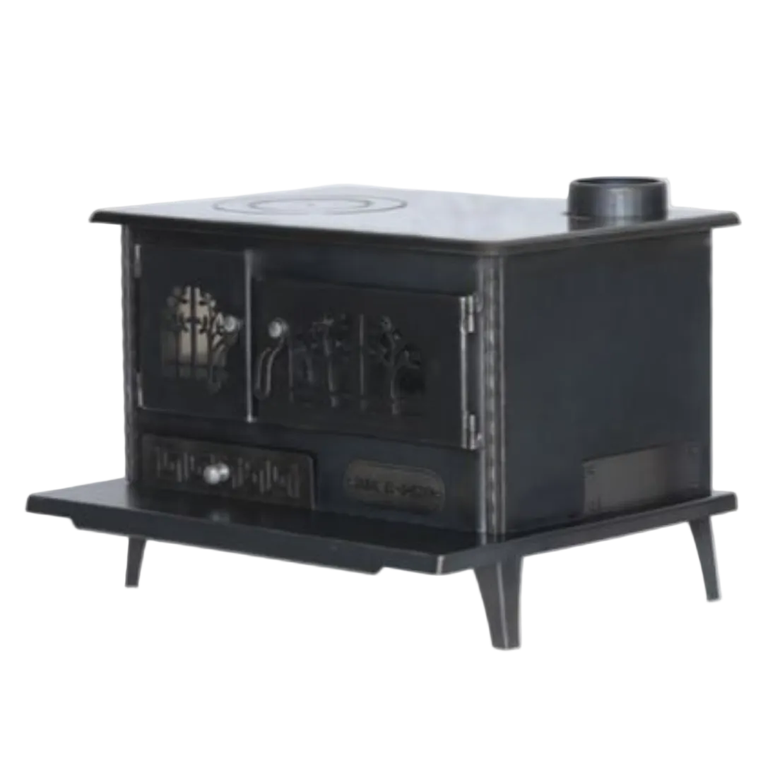 Wood Stove – Side Ash Drawer with Glass Door