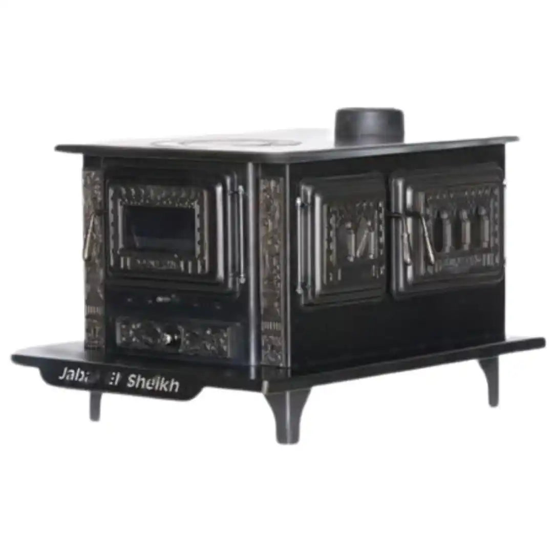 '-  Shaabi Font Wood Stove – Single Door Oven Model -  Abouche3le