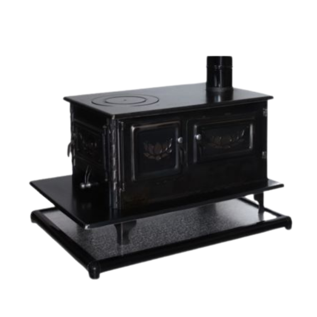 Shaabi Jambo Wood Stove – Classic Black Design