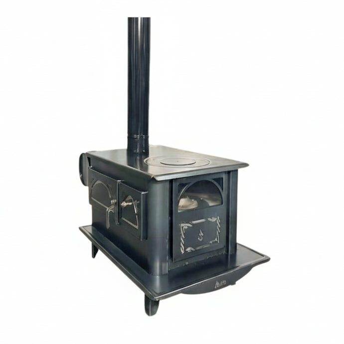 Amer Stoves – Large Diesel Stove with Glass Front (4mm Top)