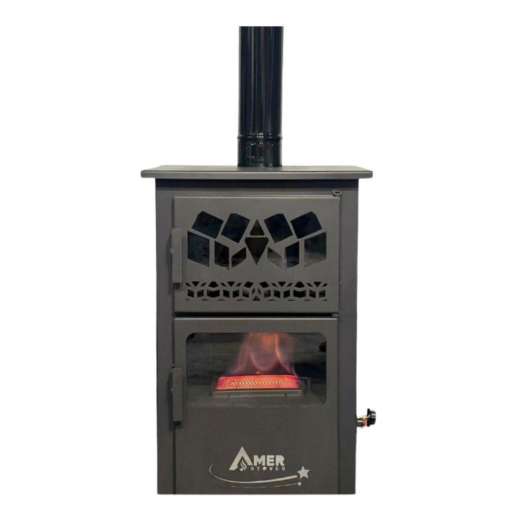 Amer Stoves – Star Gas Stove with Oven & Fan