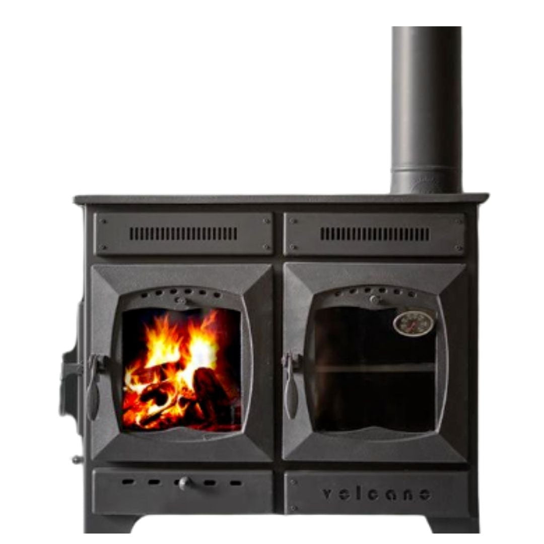 Amer Stoves – Volcano Double Front Stove (Oven + Fan)
