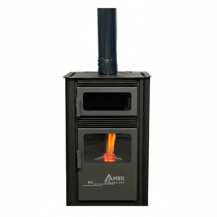 Amer Stoves – New Nour 2025 (Panoramic Diesel Stove)