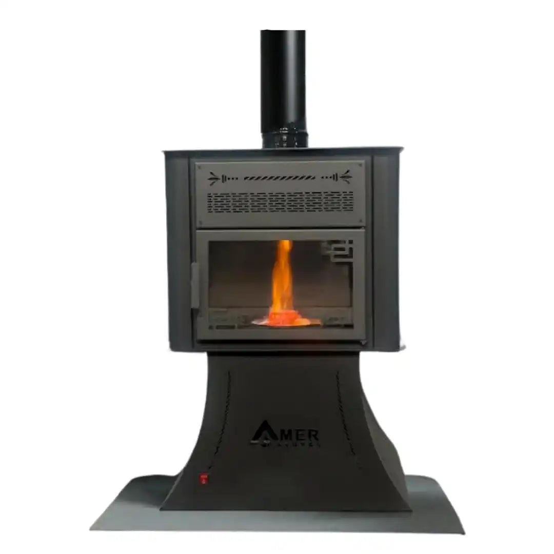 '-  Amer Stoves – New Sama 2025 (With Air Fan) -  Abouche3le