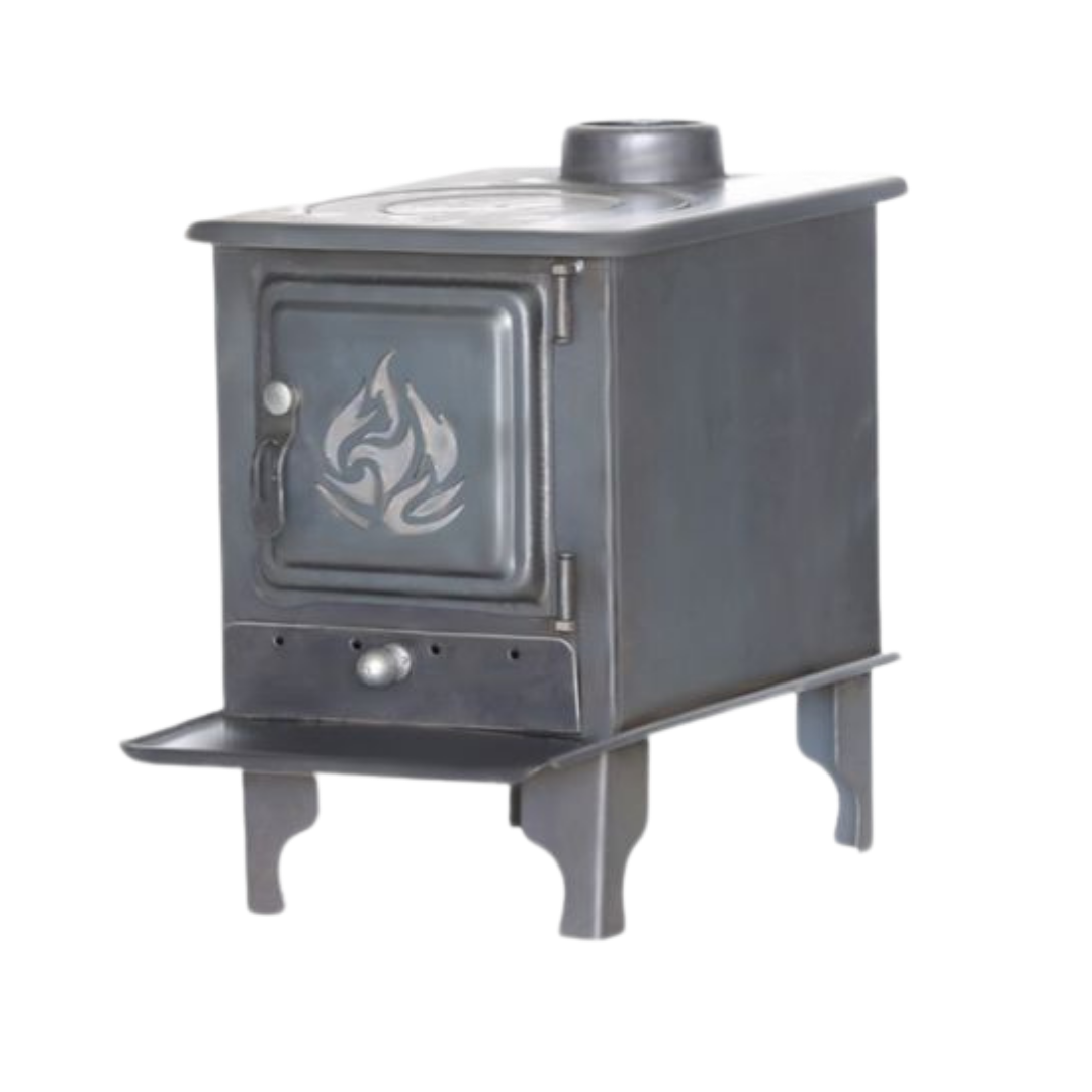 Small Wood Stove – Compact Model (20m² Heating Area)