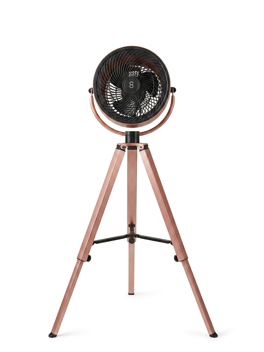 '-  Adjustable Rose Gold Fan -  Abouche3le