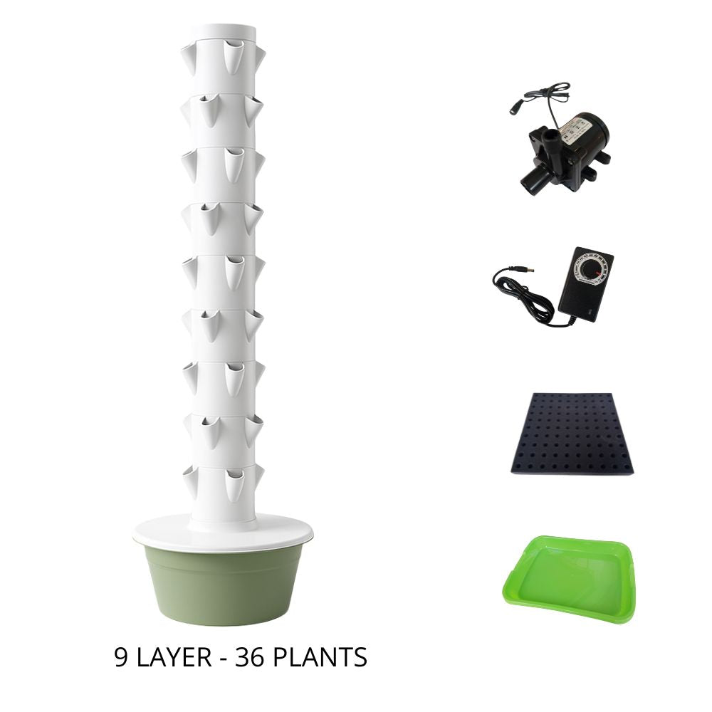'-  Hydroponic tower -  Abouche3le