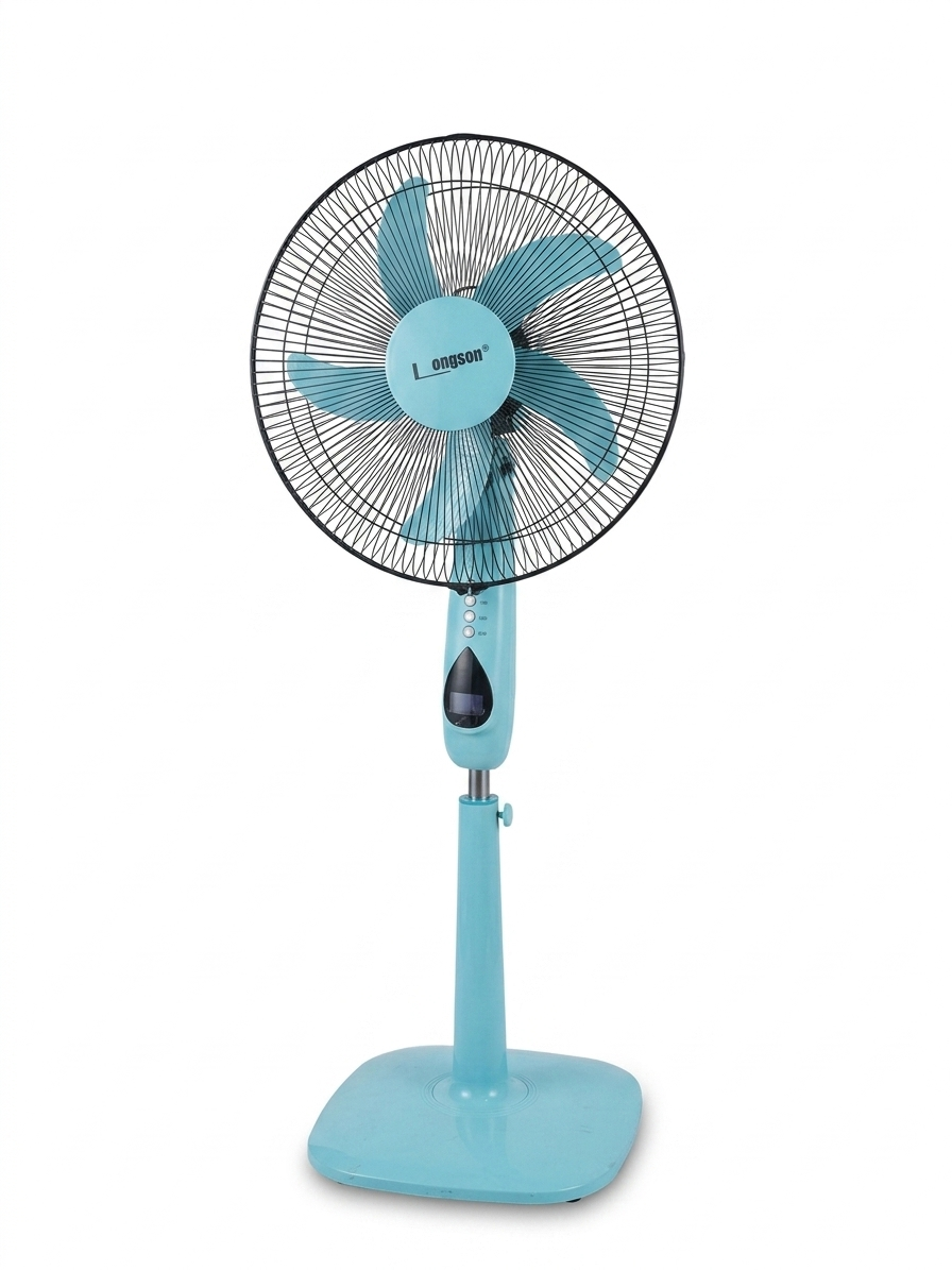Rechargeable Blue Fan