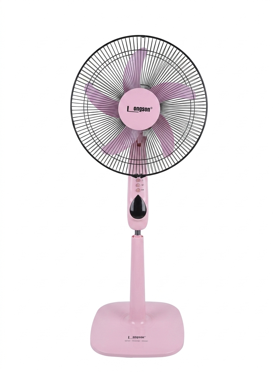 '-  Rechargeable Pink Fan -  Abouche3le
