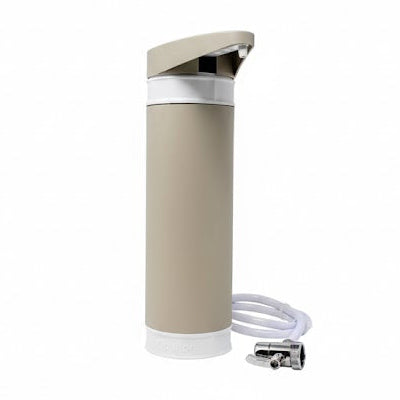 '-  Doulton Filtadapt Countertop Drinking Water Filter Housing in Pebble with a Doulton BioTect Ultra Ceramic Drinking Water Filter Cartridge Candle ¦ Easy Tap fit ¦ 10 inch ¦ M12 thread ¦ W9331330 -  Abouche3le
